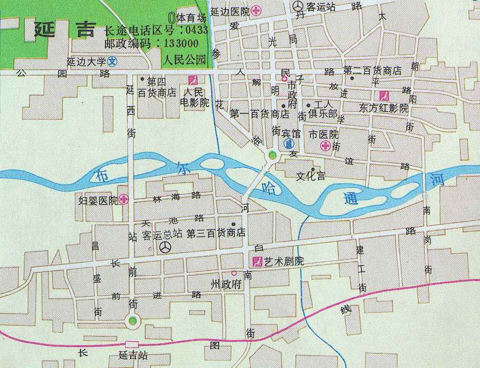 延吉市地图_延吉市总人口