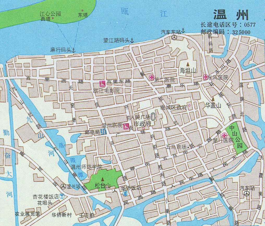 温州街景地图图片